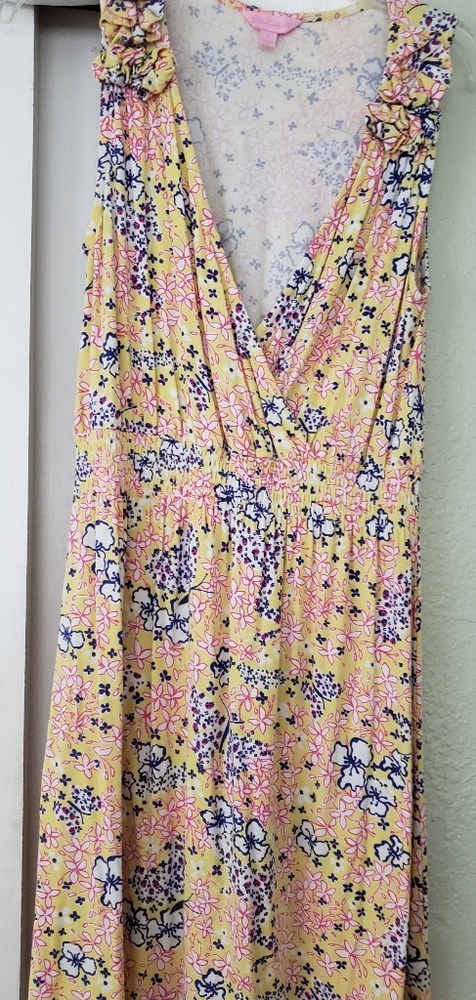 Lilly Pulitzer Floral Cotton Summer Dress